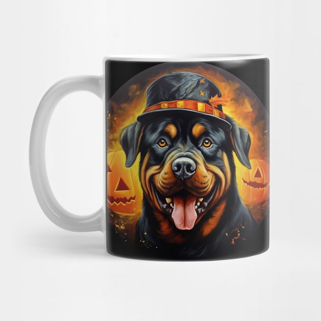 Rottweiler Dog Halloween by NatashaCuteShop